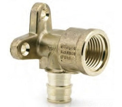 34WBDROP - 3/4" WIRSBO BRASS DROP EAR ELBOW