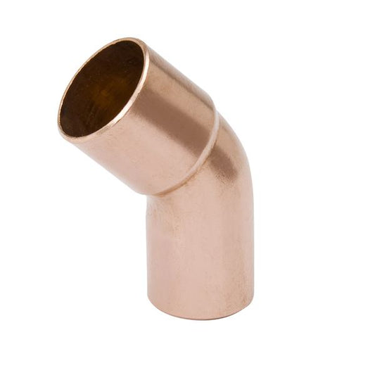 W3334 - 7/8" COPPER 45 DEGREE STREET ELBOW