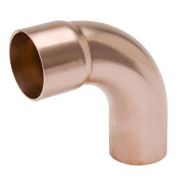 W2822 - 5/8" COPPER LONG RADIUS 90 DEGREE STREET ELBOW