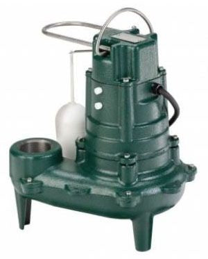 267-0001 - ZOELLER 1/2HP 115V SUMP PUMP WITH MECHANICAL FLOAT
