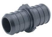 12PEXC - 1/2" CRIMP PEX PLASTIC COUPLING
