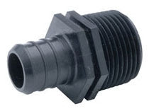 34CRIMPMA - 3/4" CRIMP PEX PLASTIC MALE ADAPTER
