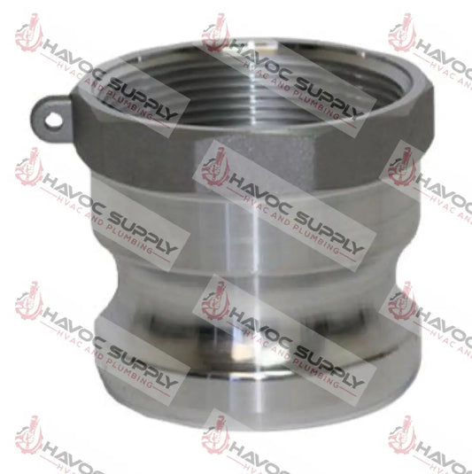 A300-AL - 3" Male Cam x 3" Female NPT - HAVOC SUPPLY, LLC