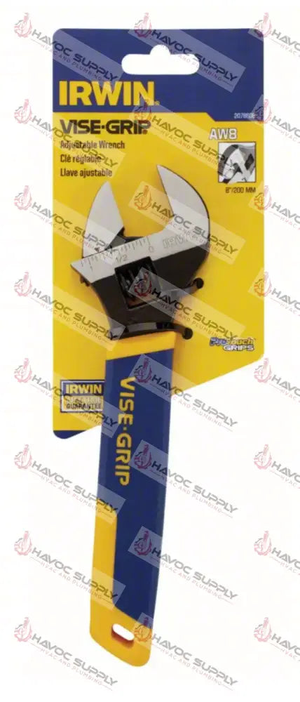 AW8 - IRWIN 8" CRESCENT WRENCH - HAVOC SUPPLY, LLC