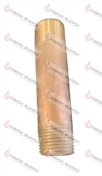 B12N312 - 1/2" X 3-1/2" BRASS PIPE NIPPLE - HAVOC SUPPLY, LLC