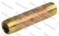 B12N4 - 1/2" X 4" BRASS PIPE NIPPLE - HAVOC SUPPLY, LLC