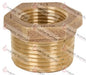 B12X14BUSH - 1/2" X 1/4" BRASS BUSHING - SO - HAVOC SUPPLY, LLC