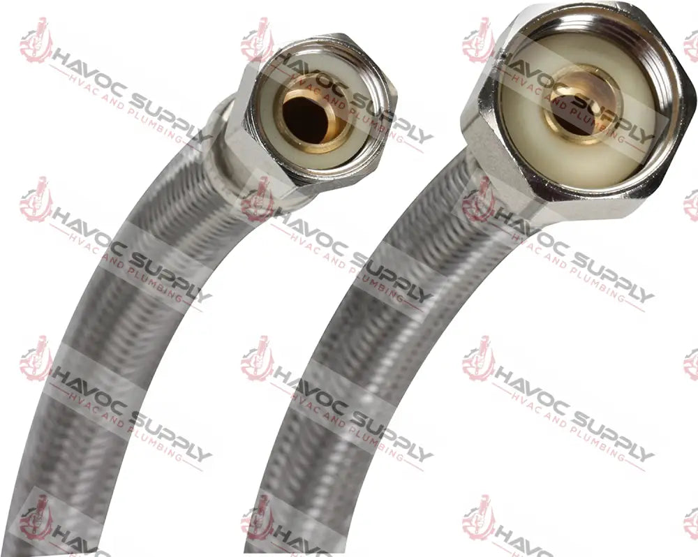 B1F30 - BRASSCRAFT 3/8" FEMALE COMPRESSION X 1/2" FIP X 30" LENGTH - HAVOC SUPPLY, LLC