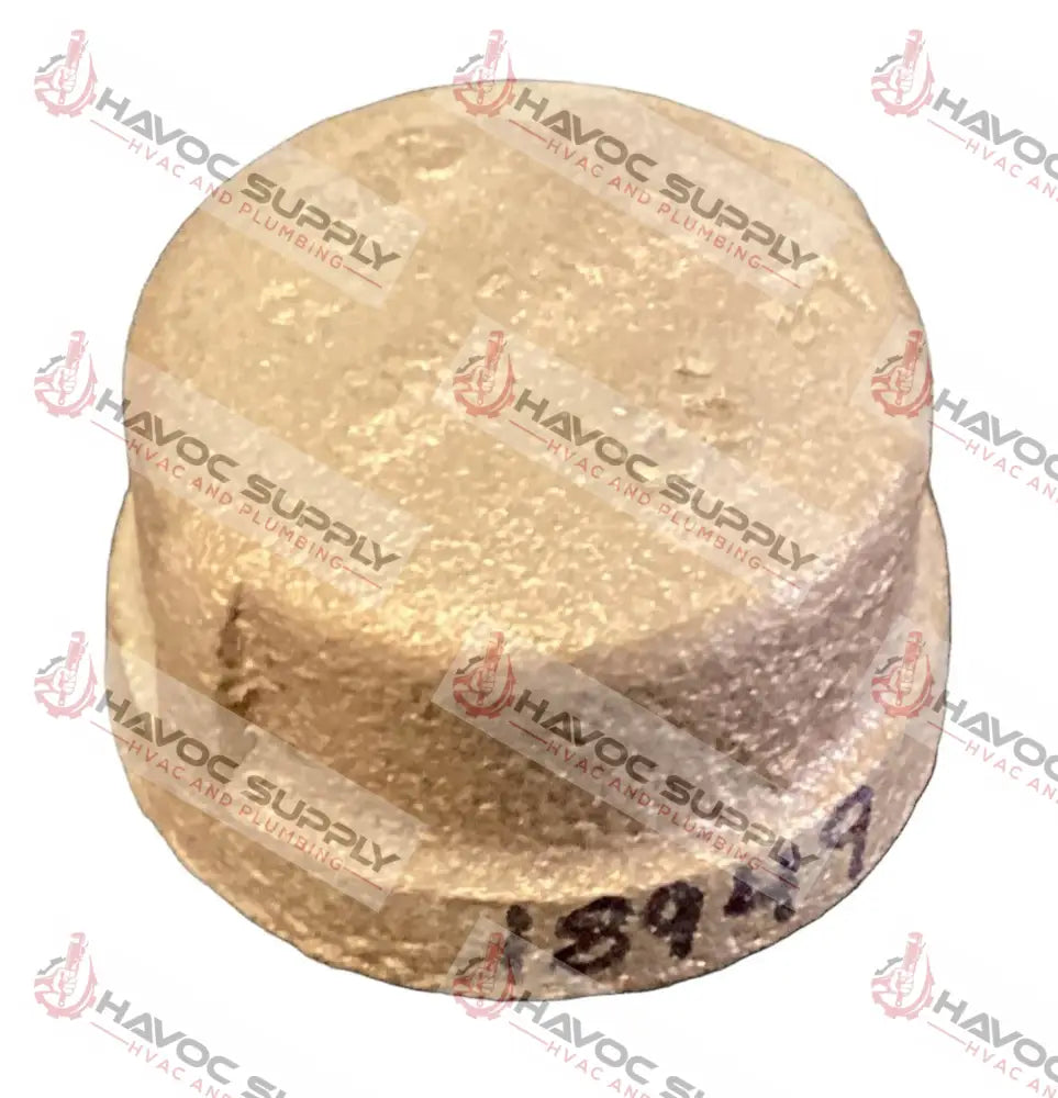 B34CAP - 3/4" BRASS PIPE CAP - HAVOC SUPPLY, LLC