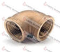 B34L90 - 3/4" BRASS 90 DEGREE PIPE ELBOW - HAVOC SUPPLY, LLC