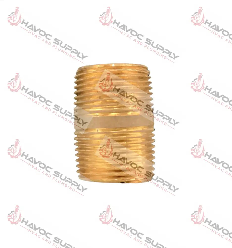 B34N112 - 3/4" X 1-1/2" BRASS PIPE NIPPLE - HAVOC SUPPLY, LLC
