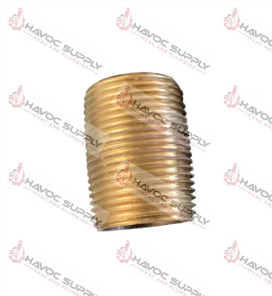 B34NC - 3/4" X CLOSE BRASS PIPE NIPPLE - HAVOC SUPPLY, LLC