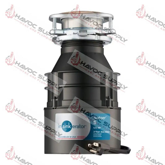 BADGER5WC - BADGER 1/2 HP DISPOSAL WITH CORD - HAVOC SUPPLY, LLC