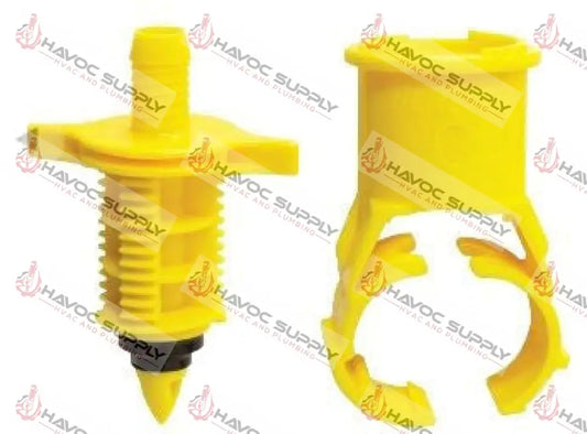 BS7PVC - BLAZING 1" X 1/2" PVC SADDLE - HAVOC SUPPLY, LLC