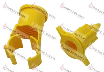 BS7PVC - BLAZING 1" X 1/2" PVC SADDLE - HAVOC SUPPLY, LLC