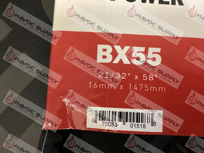 BX55 - V BELT - HAVOC SUPPLY, LLC