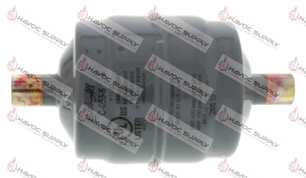 C053S - 3/8" ODF SOLDER LIQUID LINE FILTER DRIER - SO - HAVOC SUPPLY, LLC
