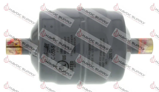 C053S - 3/8" ODF SOLDER LIQUID LINE FILTER DRIER - SO - HAVOC SUPPLY, LLC