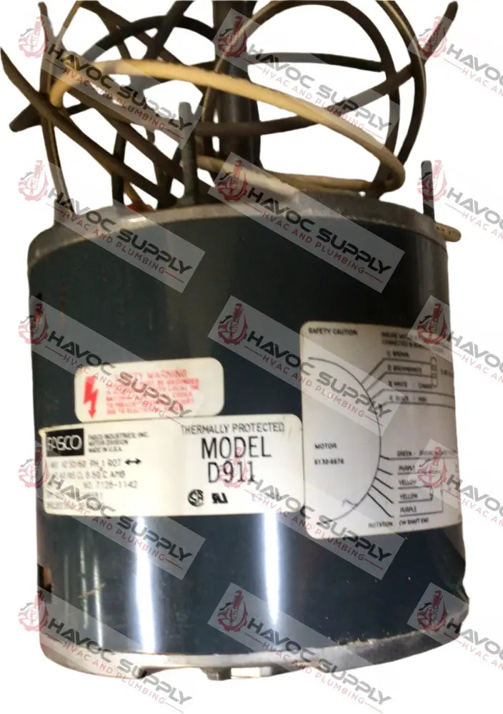 D911 - 1/2 HP CONDENSER MOTOR - SO - HAVOC SUPPLY, LLC
