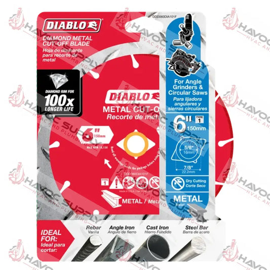 DDD060DIA101F - DIABLO 6" DIAMOND DISC - HAVOC SUPPLY, LLC