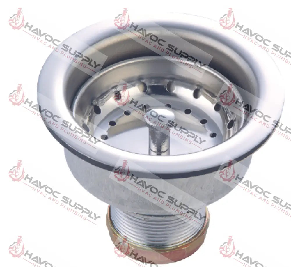 DEEP BASKET SINK STRAINER ACS-300400 - HAVOC SUPPLY, LLC