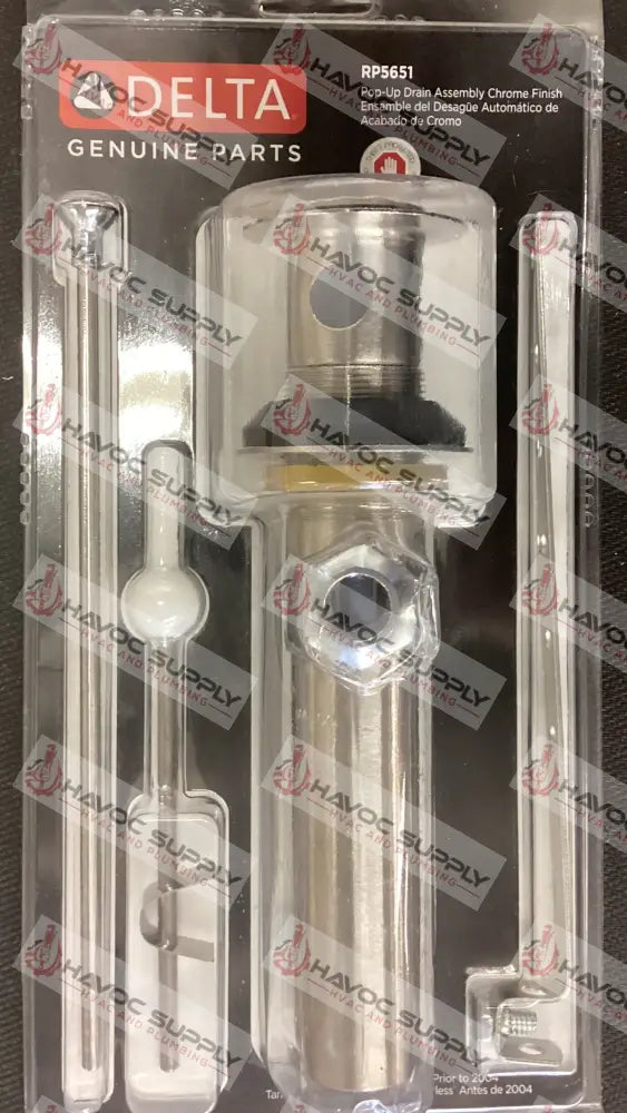 DELTA CHROME POP UP ASSEMBLY - HAVOC SUPPLY, LLC