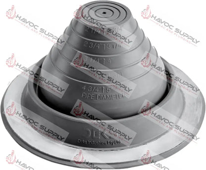 DF103B - EPDM FLASHING #3 ROUND - 1/4" - 5" DIAMETER - HAVOC SUPPLY, LLC