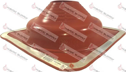 DFE208RE - SILICONE HIGH TEMPERATURE FLASHING #8 SQUARE - 6-3/4" - 14" DIAMETER - HAVOC SUPPLY, LLC