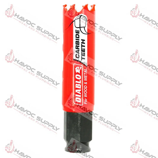 DHS0875CT - DIABLO 7/8" CARBIDE HOLE SAW - HAVOC SUPPLY, LLC