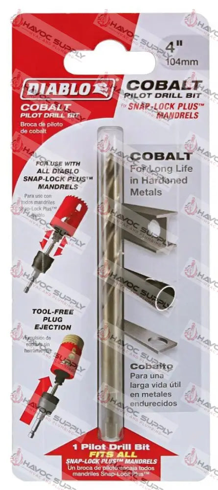 DHS4BITCB - DIABLO HSS-CO PILOT DRILL BIT - HAVOC SUPPLY, LLC