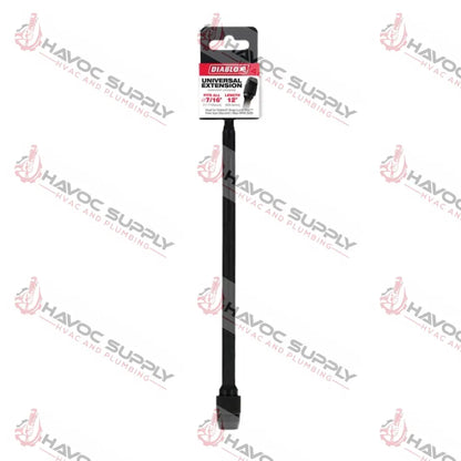DHS500XT12 - DIABLO 7/16" X 12" SNAP LOCK EXTENSION - HAVOC SUPPLY, LLC
