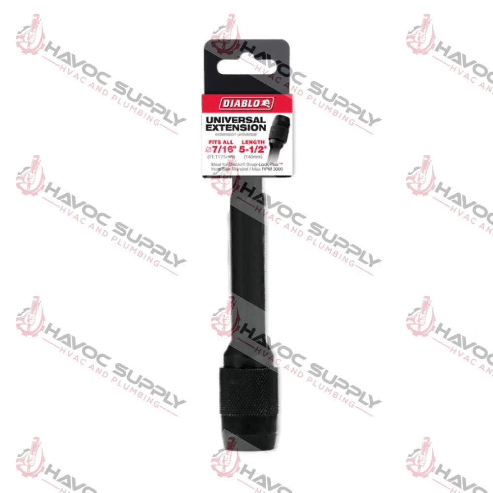 DHS500XT6 - DIABLO 7/16 X 5-1/2" SNAP LOCK EXTENSION - HAVOC SUPPLY, LLC