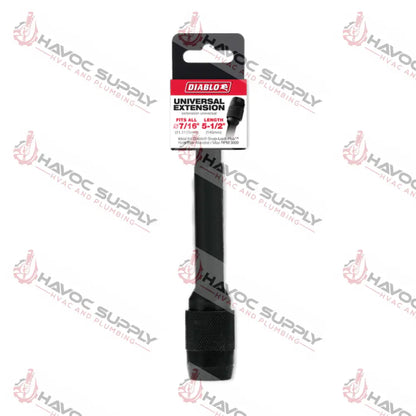 DHS500XT6 - DIABLO 7/16 X 5-1/2" SNAP LOCK EXTENSION - HAVOC SUPPLY, LLC