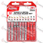 DJT10S - DIABLO 10PC JIG SAW ASSORTMENT SET - HAVOC SUPPLY, LLC