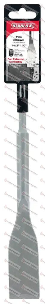 DMAPLCH2020 - DIABLO SDS PLUS TILE CHISEL 1.5 X 10 FOR HAMMER DRILL - HAVOC SUPPLY, LLC