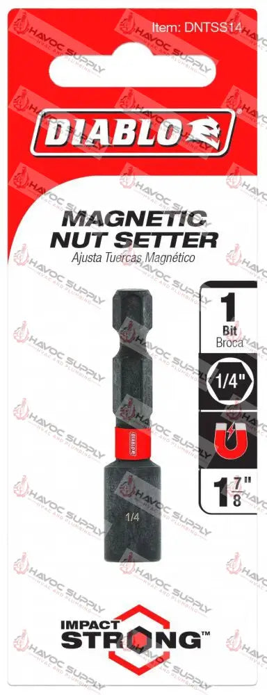 DNTSS14 - DIABLO 1/4" NUT SETTER - HAVOC SUPPLY, LLC
