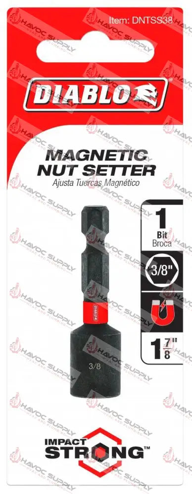 DNTSS38 - DIABLO 3/8" NUT SETTER - HAVOC SUPPLY, LLC