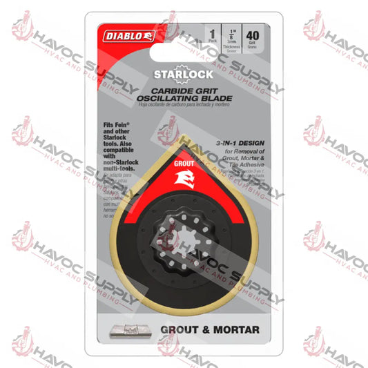 DOSCGX - DIABLO GROUT AND MORTAR FOR OSCILLATING MULTI TOOL - HAVOC SUPPLY, LLC
