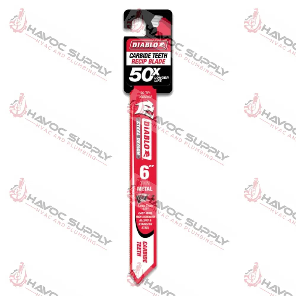 DS0620CF - DIABLO CARBIDE STRIP 6" 20TPI - HAVOC SUPPLY, LLC