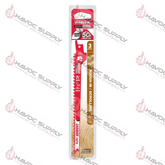 DS0705CWR3 - DIABLO 7-3/8" CARBIDE ROUGH-IN BLADE 5TPI - HAVOC SUPPLY, LLC