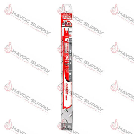 DS0908CF10 - DIABLO 9" CARBIDE THICK METAL 10PK - HAVOC SUPPLY, LLC