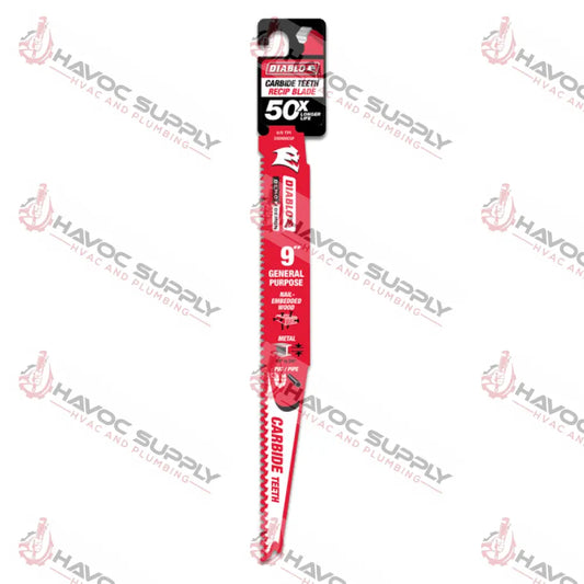 DS0909CGP - DIABLO 9" CARBIDE GENERAL PURPOSE BLADE - HAVOC SUPPLY, LLC