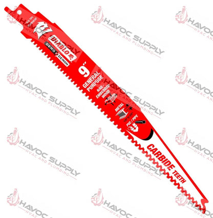 DS0909CGP3 - 9" CARBIDE GENERAL PURPOSE 3PK - HAVOC SUPPLY, LLC