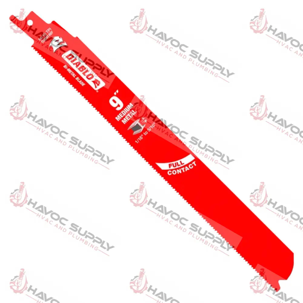 DS0914BF5 - DIABLO STEEL DEMON 9" 14-18TPI 5PK - HAVOC SUPPLY, LLC