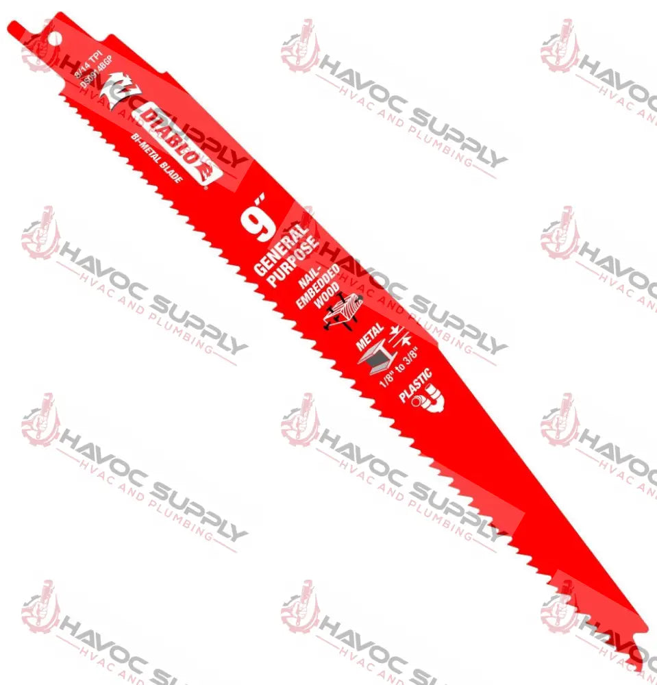 DS0914BGP5 - DIABLO DEMO DEMON 9" 8-14TPI 5PK - HAVOC SUPPLY, LLC