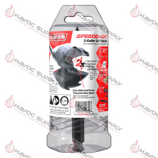 DSF2125 - DIABLO 2-1/8" SELF FEED BIT - HAVOC SUPPLY, LLC