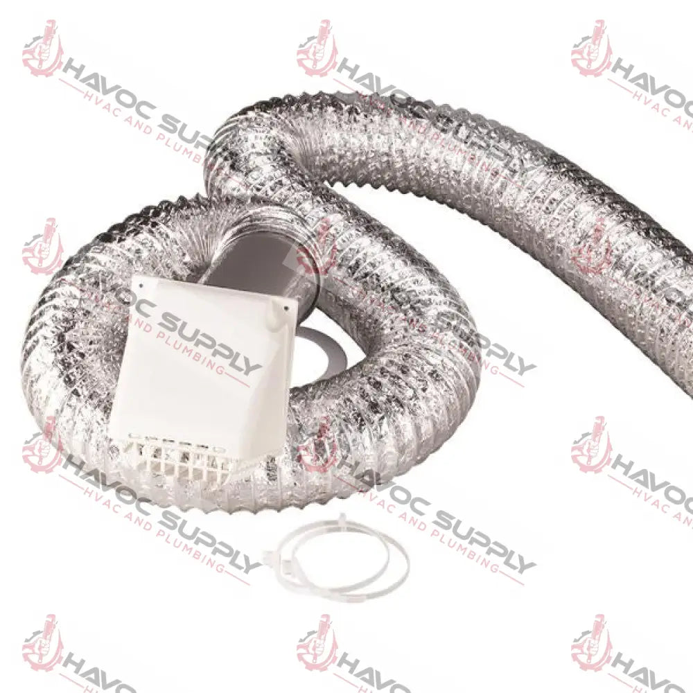 DV4 WIDE MOUTH - DRYER VENT KIT WHITE - HAVOC SUPPLY, LLC