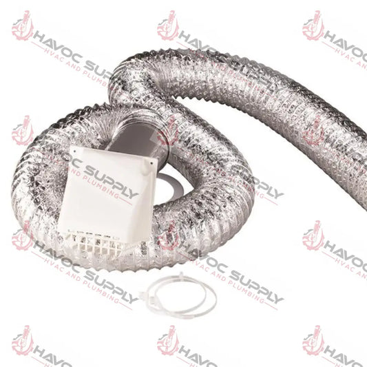 DV4 WIDE MOUTH - DRYER VENT KIT WHITE - HAVOC SUPPLY, LLC
