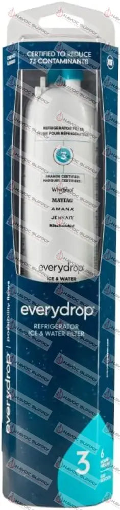 EDR3RXD1 - WHIRLPOOL PUSH BUTTON WATER FILTER 3 PACK - SPECIAL ORDER ITEM WATER FILTERS