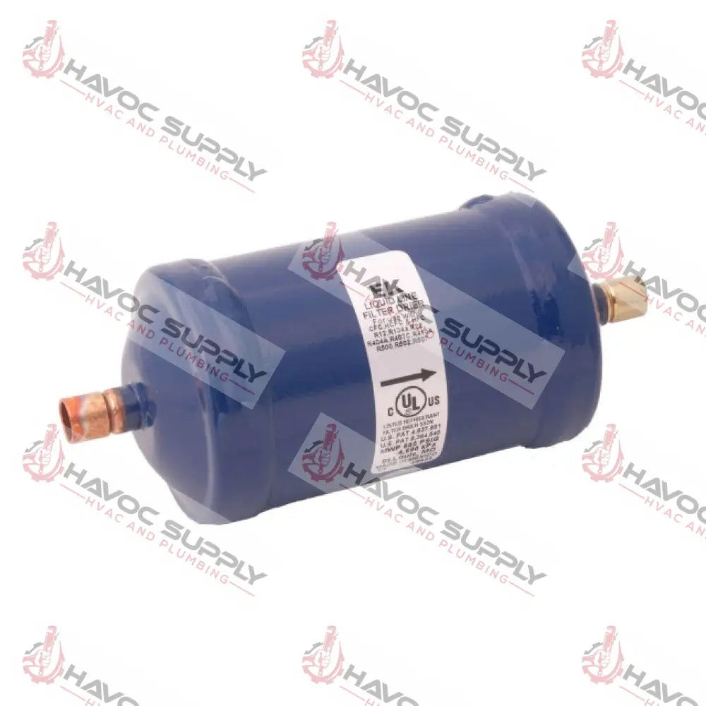 EK164S - 1/2 SWEAT 16CI LIQUID LINE FILTER DRIER - SO - HAVOC SUPPLY, LLC
